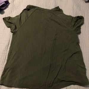 Soft & Sexy off the shoulder tee. Size small.